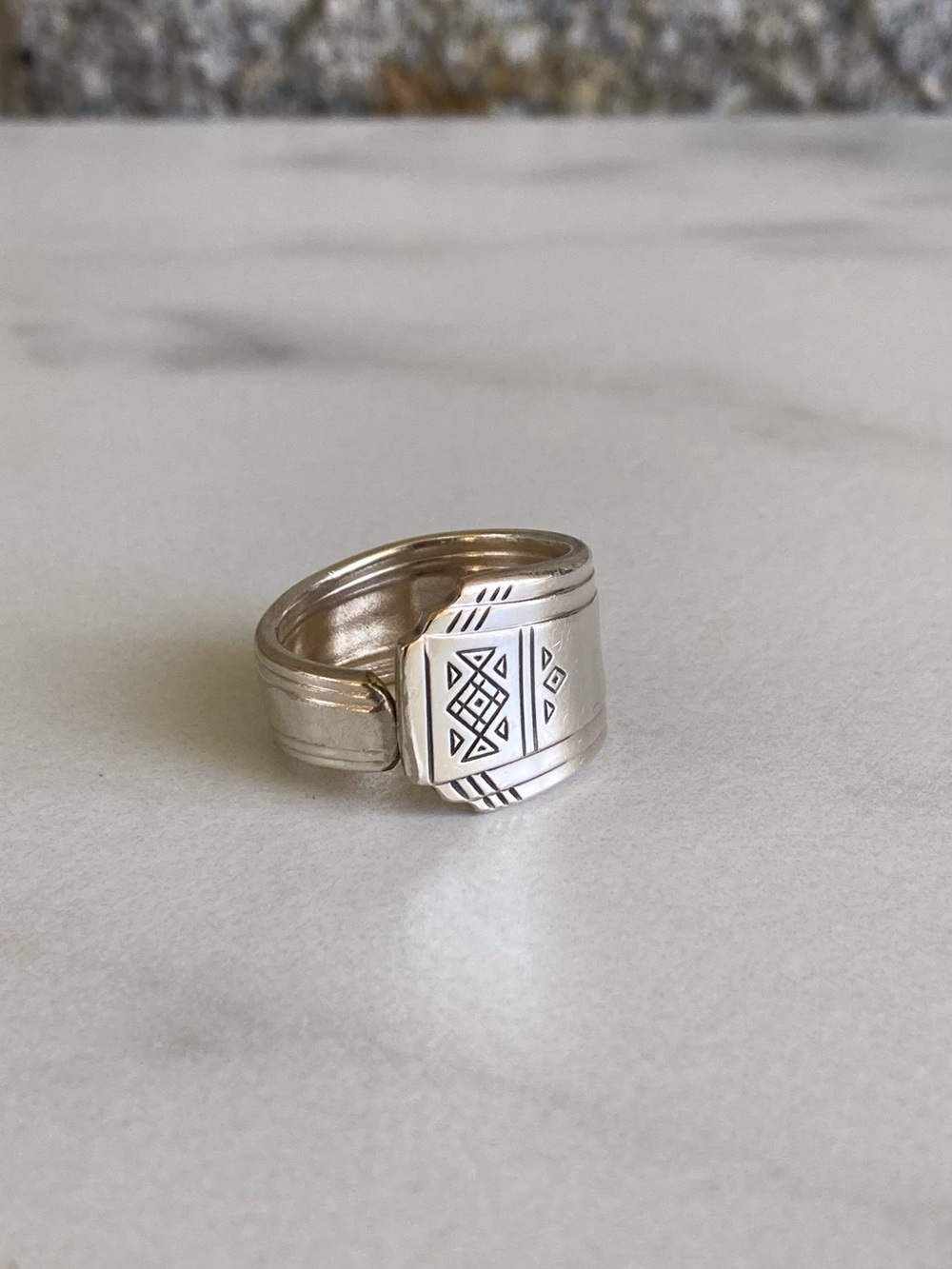Size 10 Oneida Ltd. Cutlery Spoon Ring Men’s / Women’s Signet Style